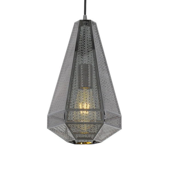 Buy Pendant lights australia - Magnus 1 Light Pendant 335mm Gunmetal - MAGNUS PE35-GM