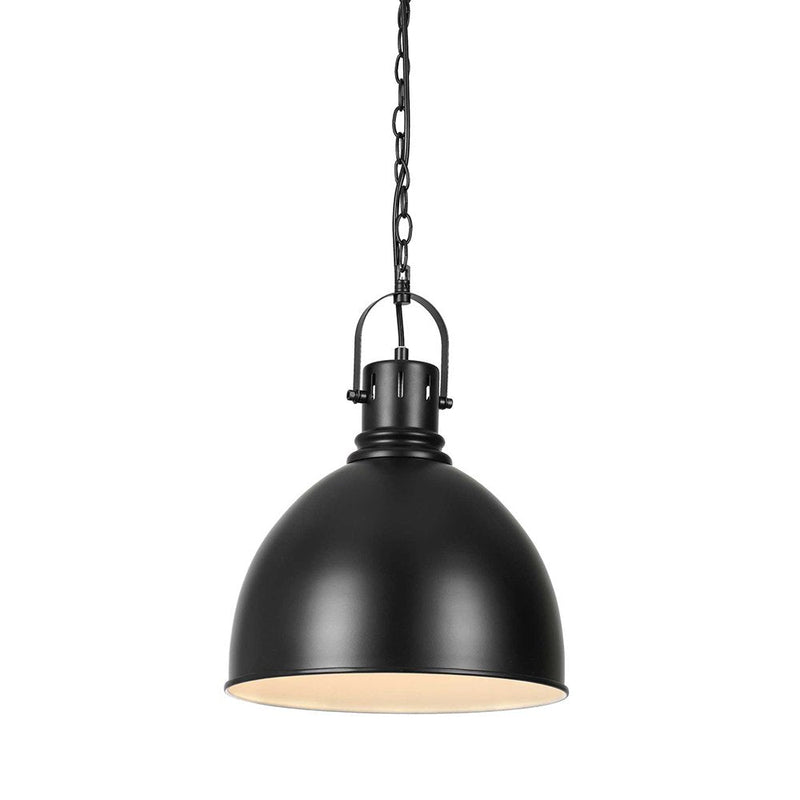 Buy Pendant lights australia - Market 1 Light Pendant 310mm Black - MARKET PE31-BK