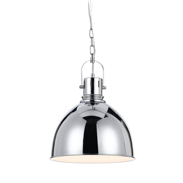 Buy Pendant lights australia - Market 1 Light Pendant 310mm Chrome - MARKET PE31-CH