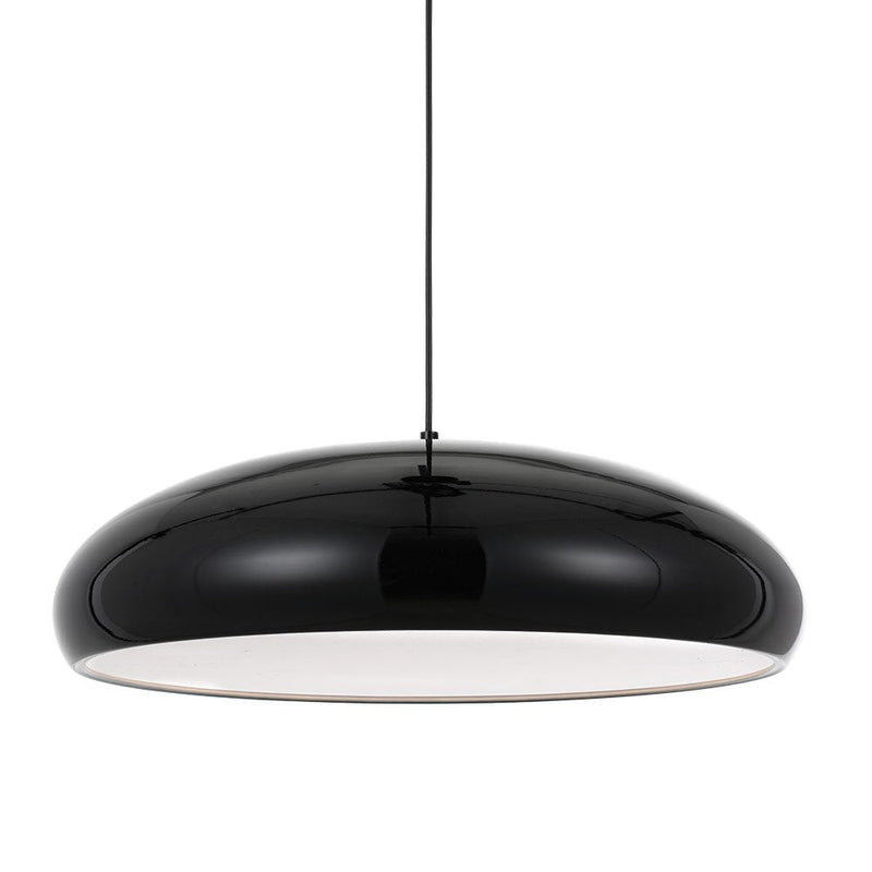 Buy Pendant lights australia - Orlo 3 Light Pendant 600mm Black, Opaline - ORLO PE60-BK