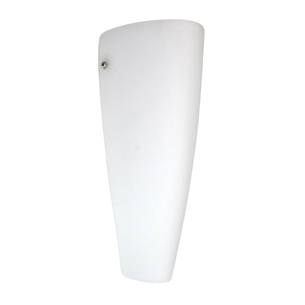 Peg 1 Light Wall Light Chrome & Opal Matt - PEG WB