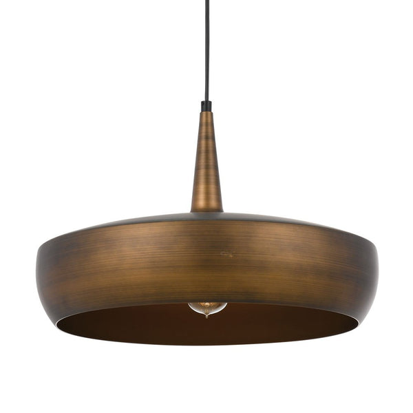 Buy Pendant lights australia - Sabra 1 Light Pendant 450mm Copper - SABRA PE45-ACCP