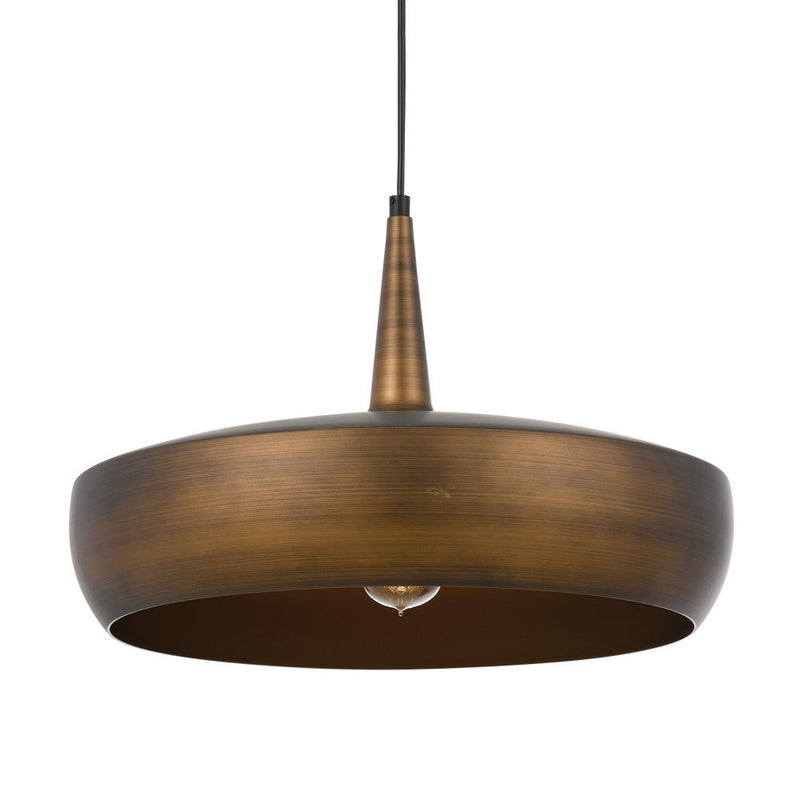 Buy Pendant lights australia - Sabra 1 Light Pendant 450mm Copper - SABRA PE45-ACCP