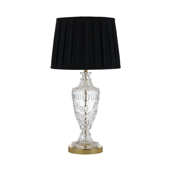 Sigrid 1 Light Table Lamp Gold, Clear & Black - SIGRID TL-GDBK