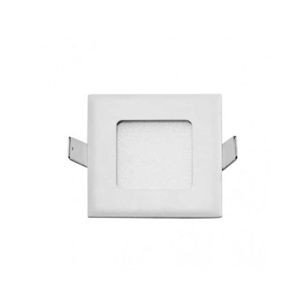 Stow Square LED Downlight 3W 85mm 3000K White - STOW SQ-WH.830