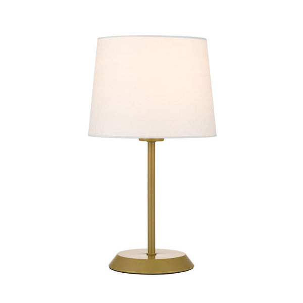 Jaxon 1 Light Table Lamp Gold & Ivory - JAXON TL-GDIV