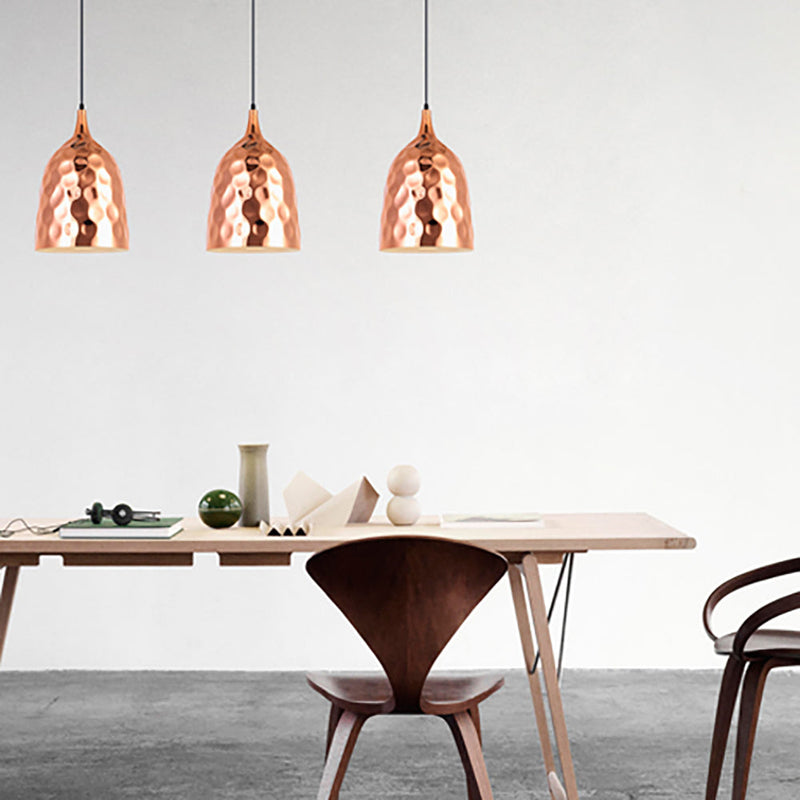 KOPER Copper Plated 1 Light Pendant Ellipse Shape - KOPER2