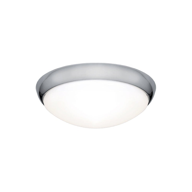 Lancer 16W LED Oyster Light Chrome 3000K - LANC16WLED3000KCHR