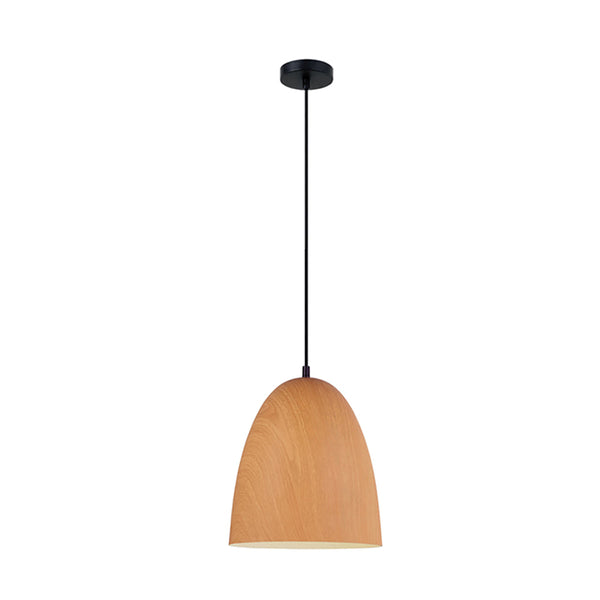 LIGNA Cherry Golden Oak 1 Light Pendant Oblong Shape - LIGNA02