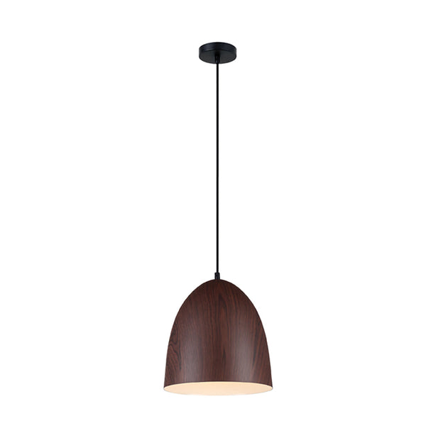 LIGNA Cherry Black Walnut 1 Light Pendant Oblong Shape - LIGNA03