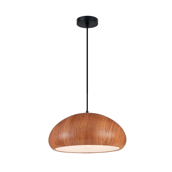 LIGNA Cherry Cinnamon 1 Light Pendant Dome Shape - LIGNA07