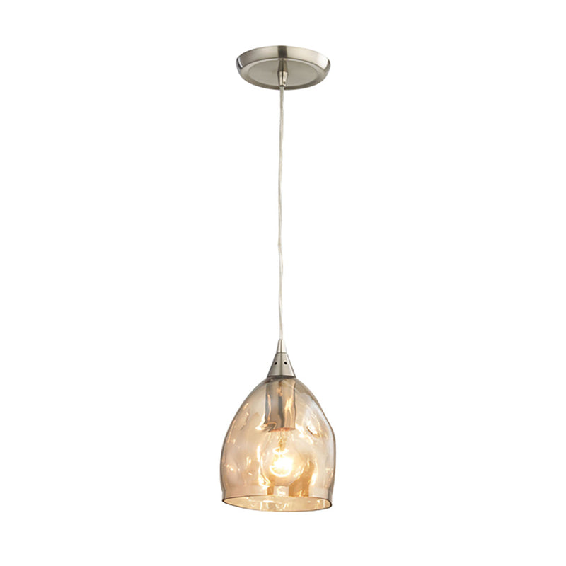 ORDITO 1 Light Glass Pendant Champagne - ORDITO1