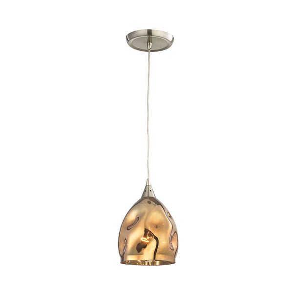 ORDITO 1 Light Glass Pendant Gold Plated - ORDITO3