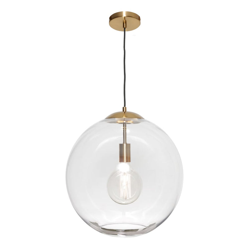 Orpheus Pendant Light W400mm Gold Metal - ORPH1PLGLD