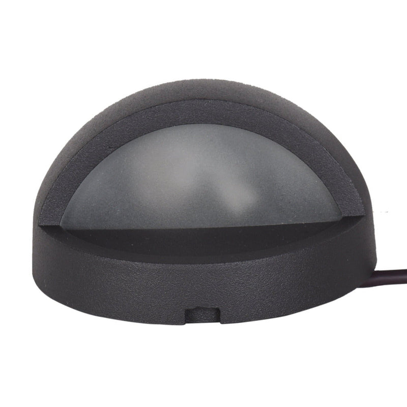 Outdoor Step Light 12V Black Aluminium - PDL1100BK