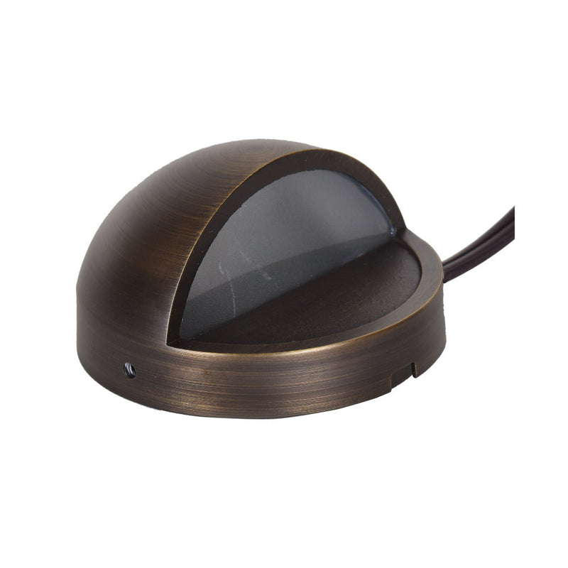 Outdoor Step Light 12V Bronze Cast Brass - PDL2100WB