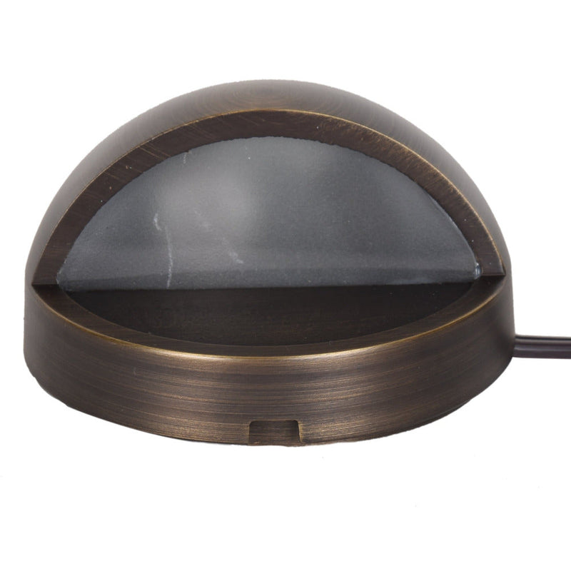 Outdoor Step Light 12V Bronze Cast Brass - PDL2100WB