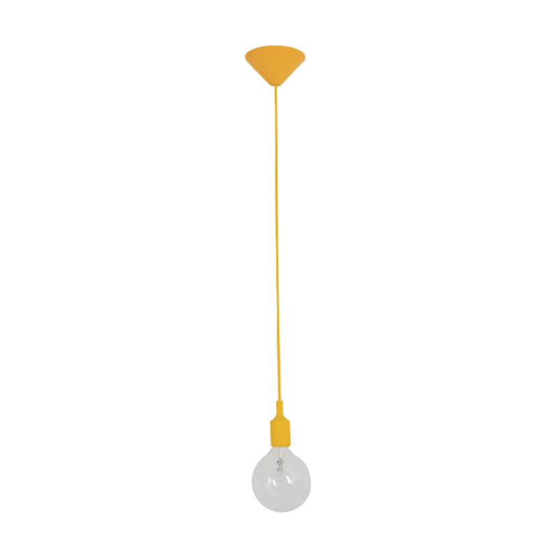 PEN Silicone Suspension Pendant Light Yellow - PEN7