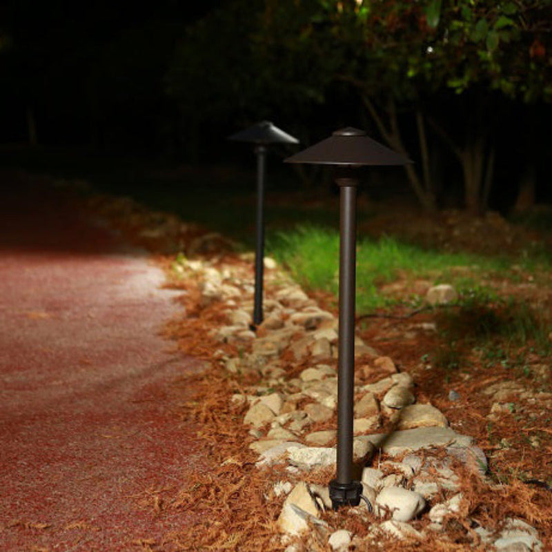 Pathway Light 12V H305mm W200mm Black Aluminium - PPL1403BK-12