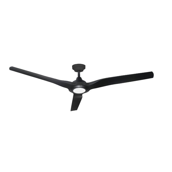 Radical 3 DC Ceiling Fan 60" Matt Black LED Light Matt Black - RL332