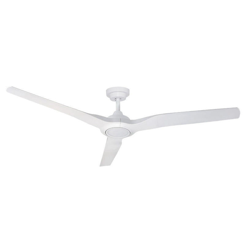 Radical 3 DC Ceiling Fan 60" White LED Light White - RL330