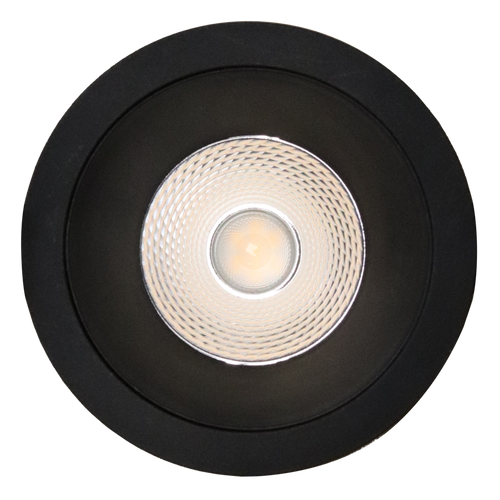 COOLUM PLUS S9068 Round Dimmable LED Downlight Black 9W TRI Colour - S9068TC/BK