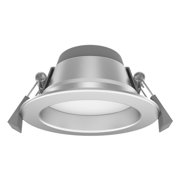 PREMIER S9071TC Round Dimmable LED Downlight Silver 10W TRI Colour - S9071TC SL