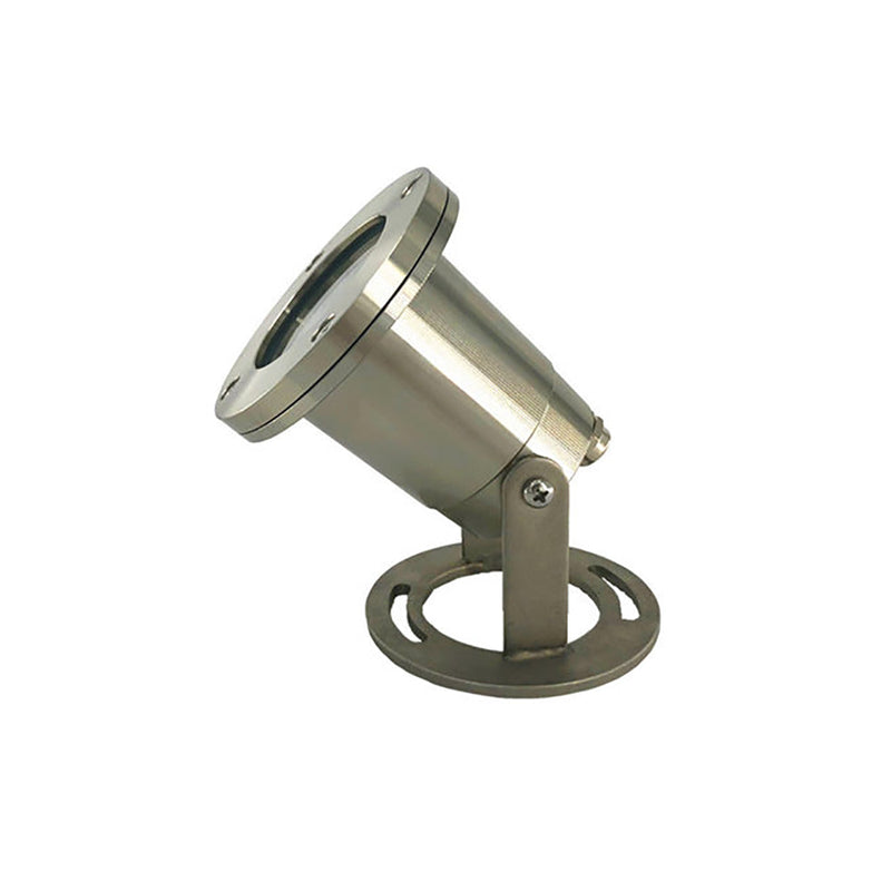 Exterior 12V MR16 Surface Mount Adjustable Pond / Spot Light 316 Stainless Steel IP68 - SMIP68ASS