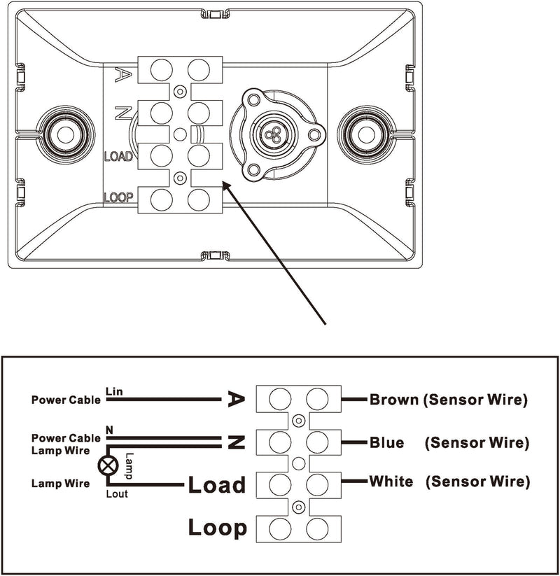 Mantis Motion Sensor Grey - SMS806WF