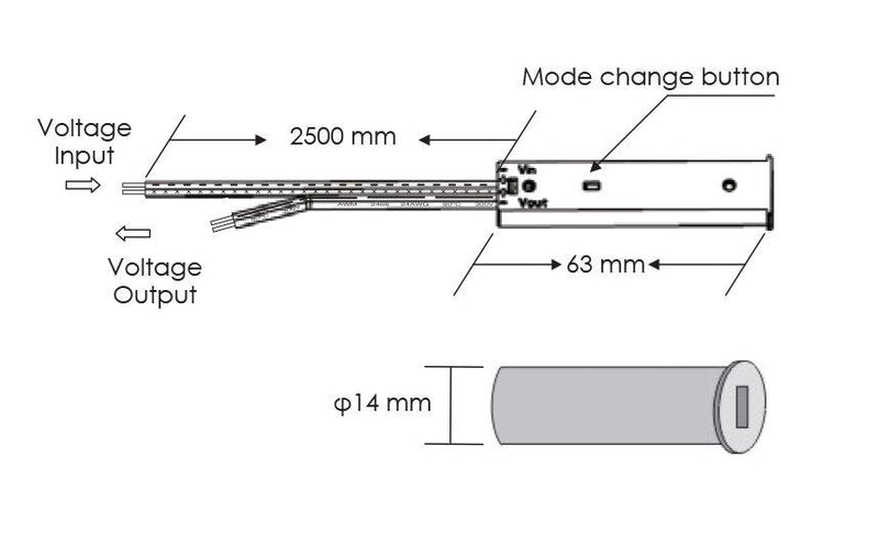 SMS812 IR Low Voltage Sensor IP20 - SMS812