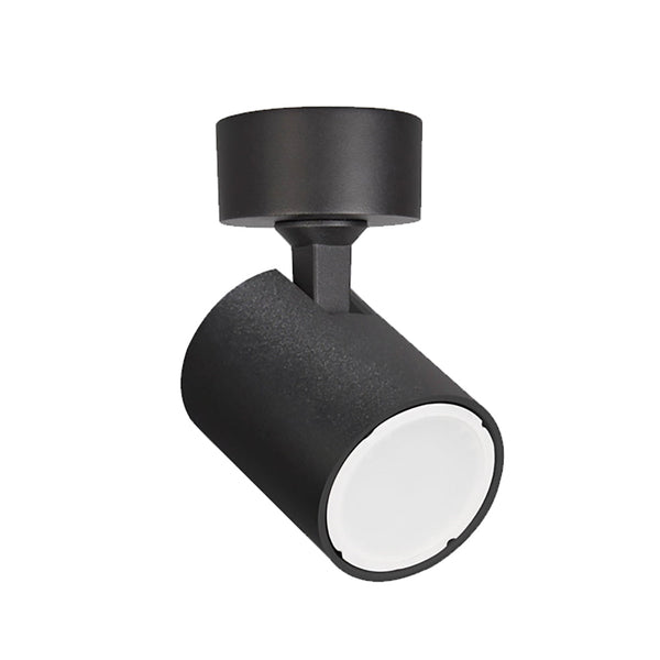 SPOT Interior GU10 Surface Mounted Spot Light 1 Light Round Base Matte Black - SPOT-R1B