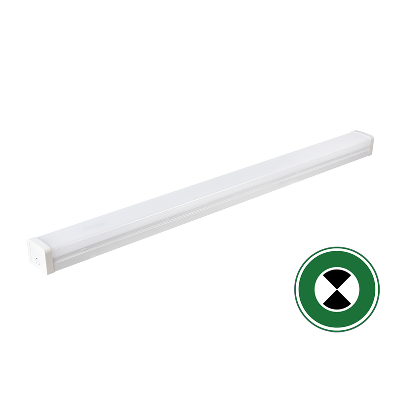 Stellar V Emergency LED Batten White Metal 5CCT - 211024EM