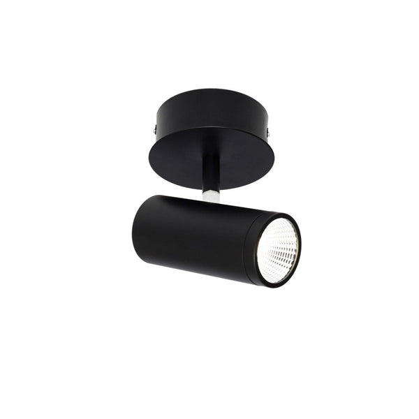 Urban 1 Light 5W LED Spot Light Black - URB1SBLK