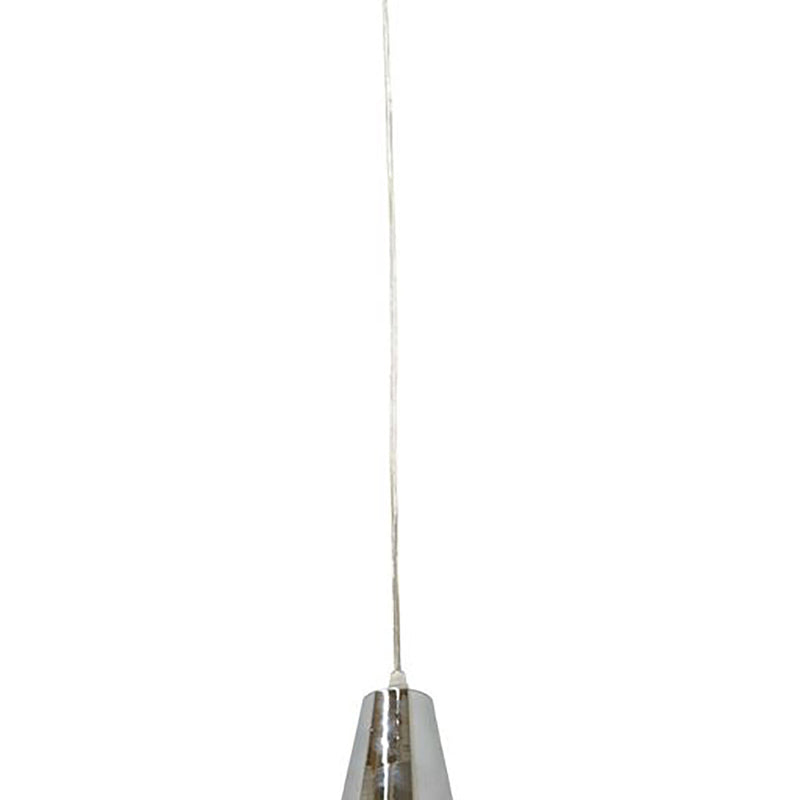 Divo Angled Dome Shape 1 Light Pendant Chrome - DIVO2