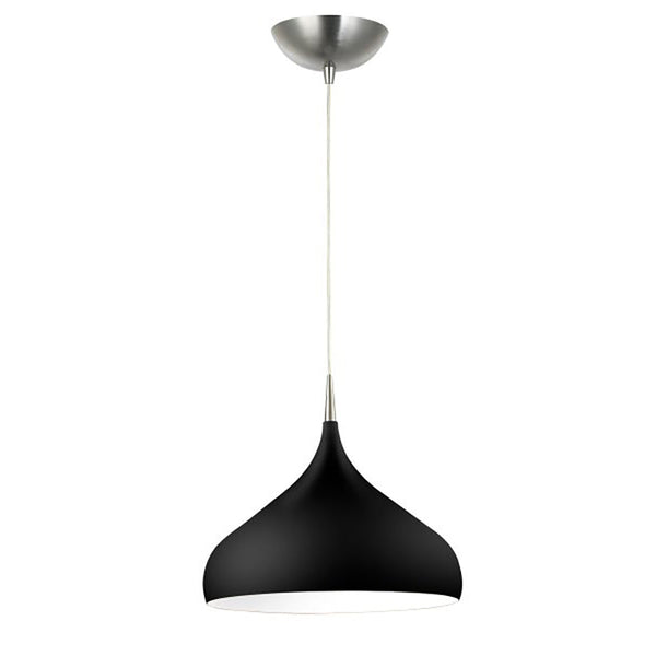 Zara Pendant Light Matt Black Steel - ZARA9A