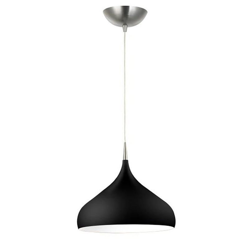 Zara Pendant Light Matt Black Steel - ZARA9A