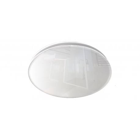 Round Fascia to suit AIRBUS 225 & 250 body White Glass Panel - ABGGP250WH-RD