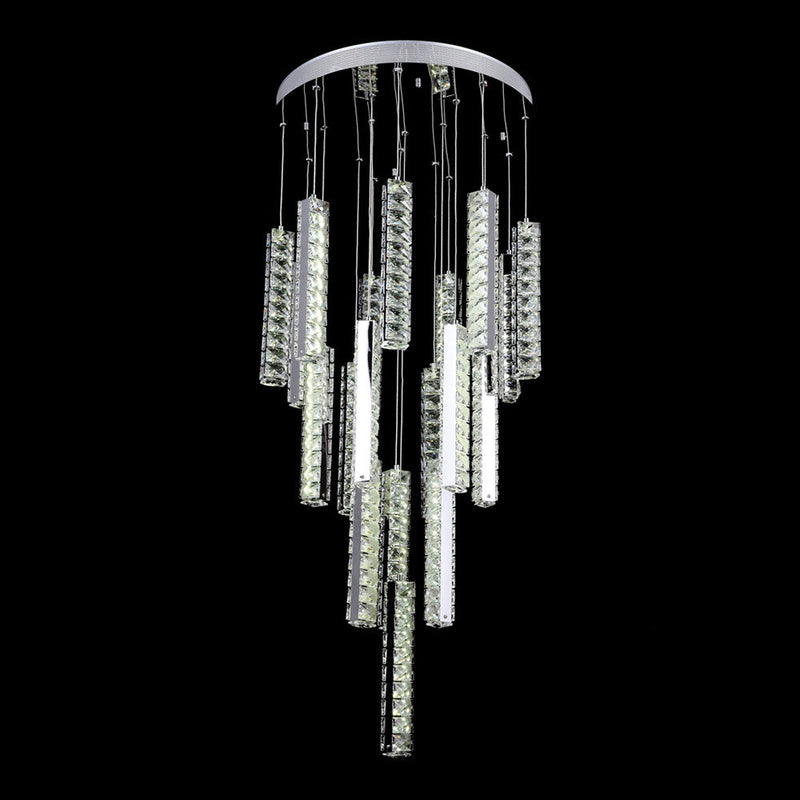 Arctic Ceiling Crystal W500mm Chrome 5000K - 35050