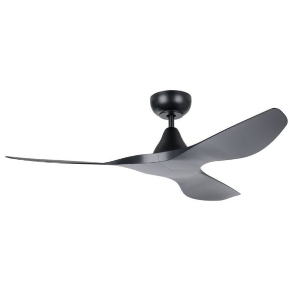 Surf DC Ceiling Fan 48" ABS Matt Black - 20549602