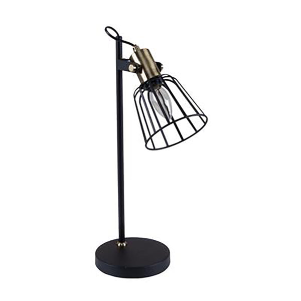 Ashley Desk Lamp Black Metal - 22516