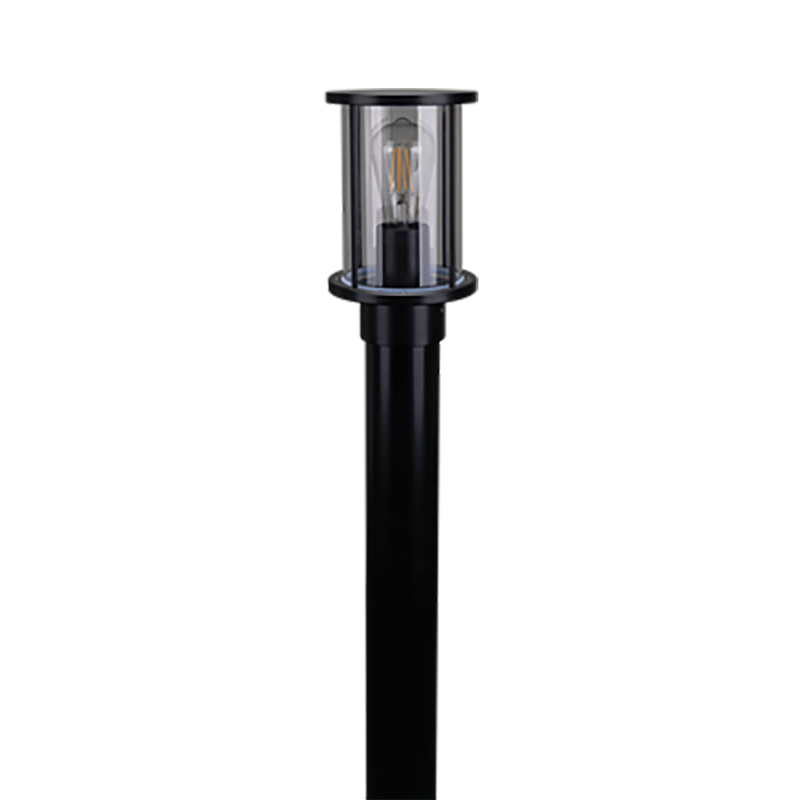 BL-400-KIT Bollard Light KIT W150mm Clear Black Aluminium - 10682