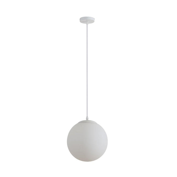 Bubble Pendant Light W250mm White Opal Glass - 31472