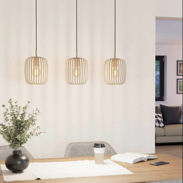 ROMAZZINA Pendant 3 Lights Sandy Steel - 900497N