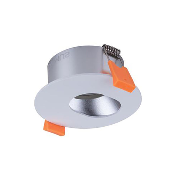 Cell Key Downlight Frame W85mm White Aluminium - 27064