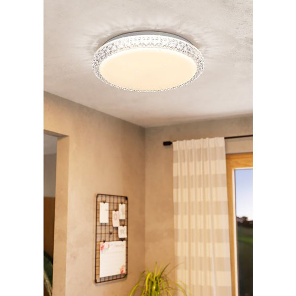 Delilah LED Oyster Light 18W White 3CCT - 205668