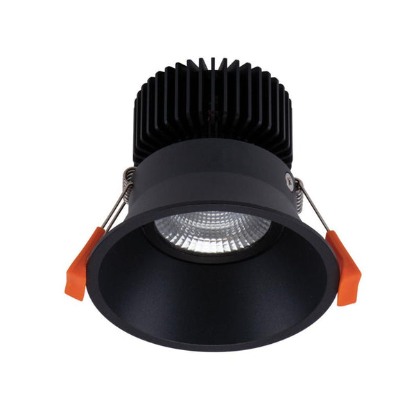 Deep Recessed LED Downlight 13W Black Aluminium 3CCT / DALI - 21738