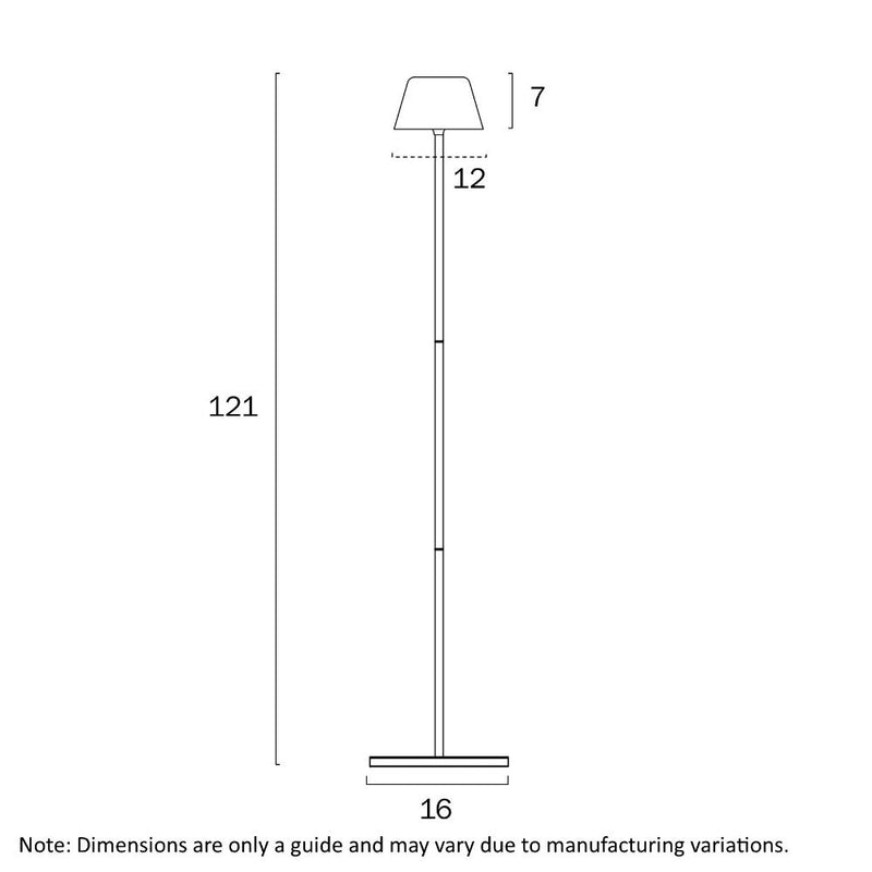 BRIANA Floor Lamp Green 3CCT - BRIANA FL-GN