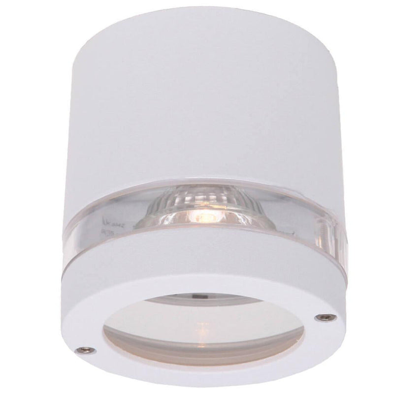 Focus 1 Light Outdoor Ceiling Light White - 874231