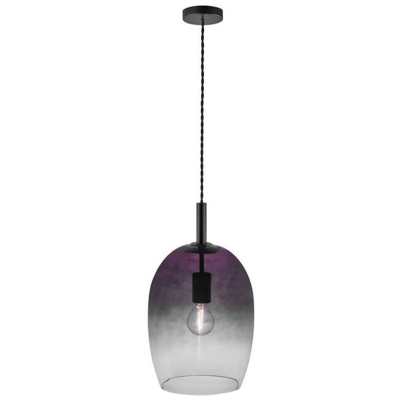 Uma 1 Light Medium Pendant Grey - 2112723047