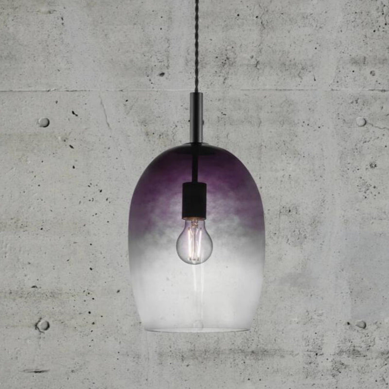 Uma 1 Light Medium Pendant Grey - 2112723047